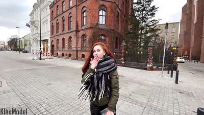 Public pick-up: beautiful girl gets fucked for an iPhone and gets cum in her pussy. CleoModel